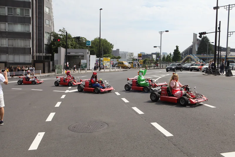 Mario Kart in Japan (27228418683) — photograph by Jason Scott